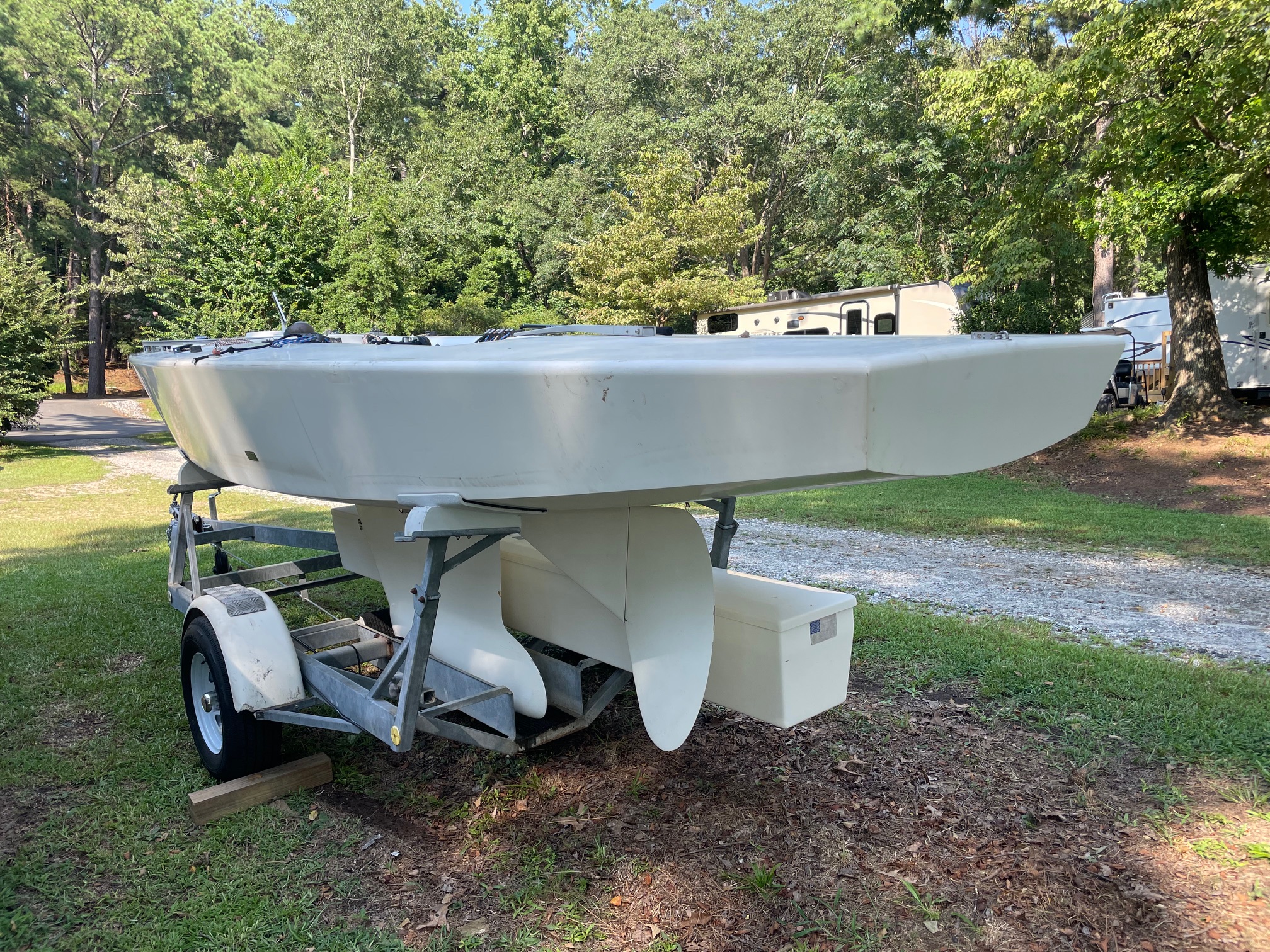 star racing sailboat