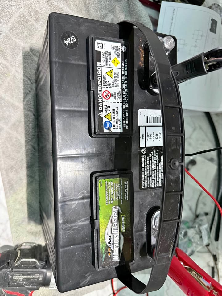 2 DEKA MARINE BATTERIES