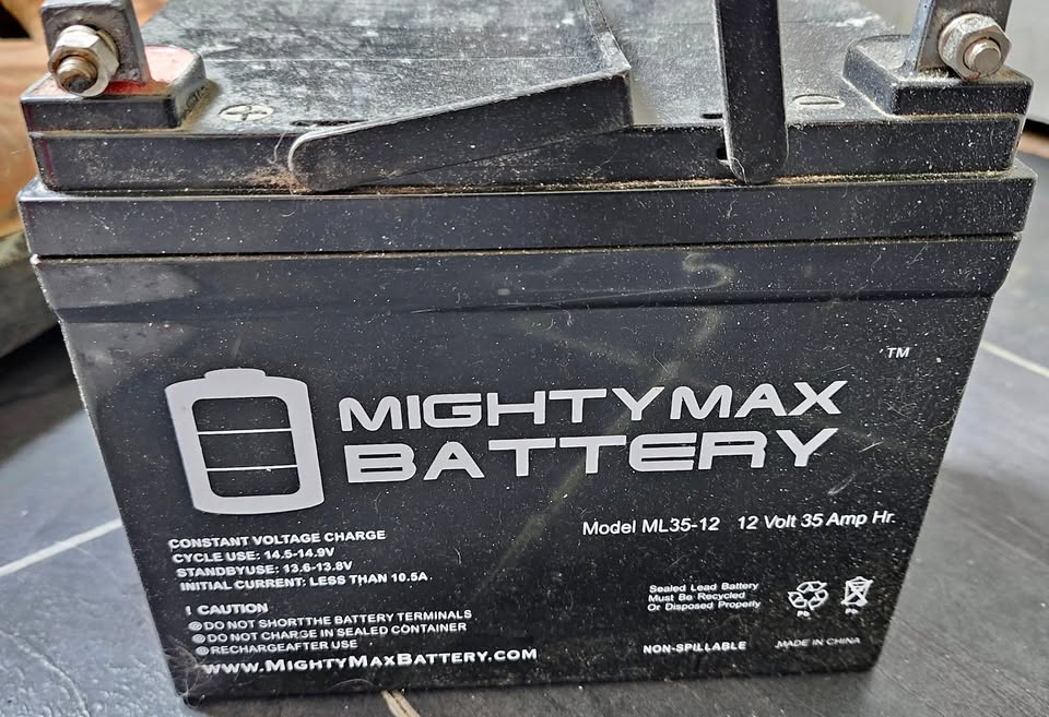 ONE Marine Battery MightyMax Model ML35-12
