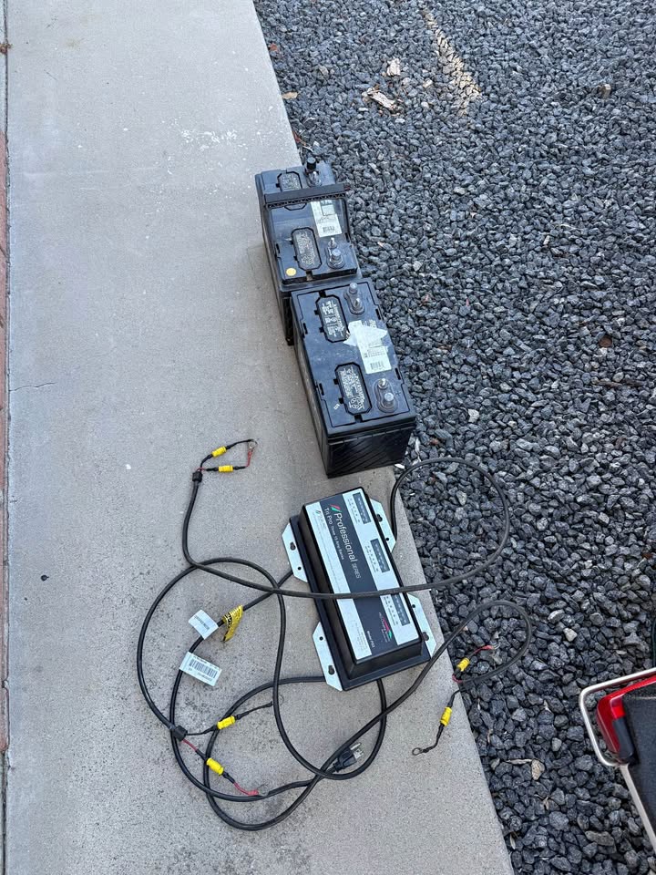 3 bank battery charger for Ranger Boat