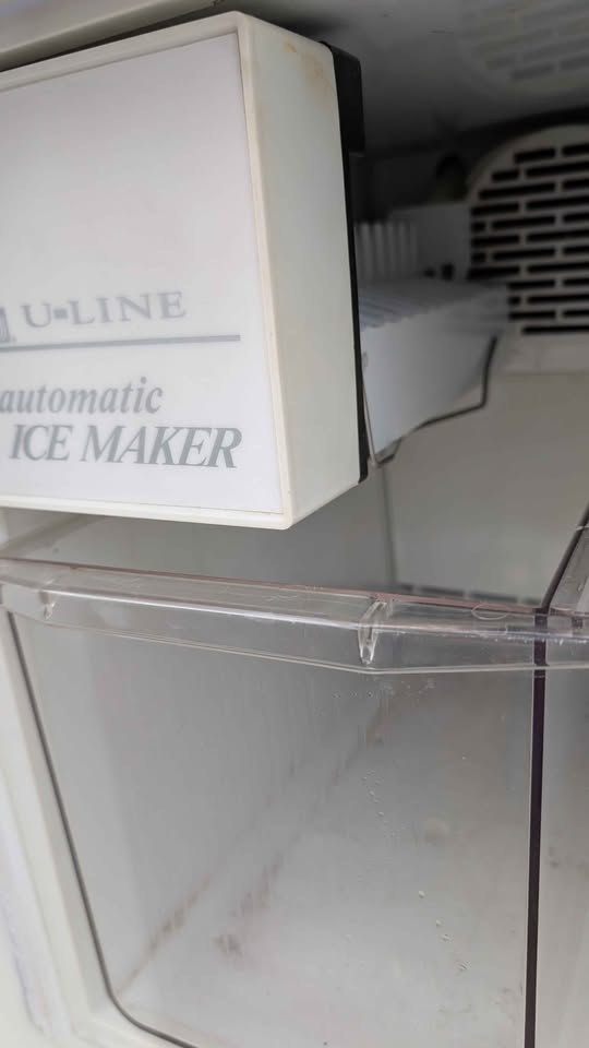 U-Line ice maker refrigerator Boat