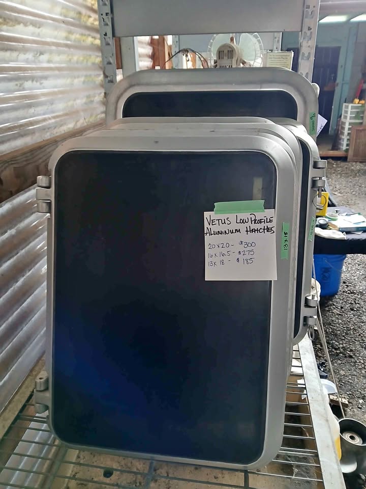 New and used boat hatches