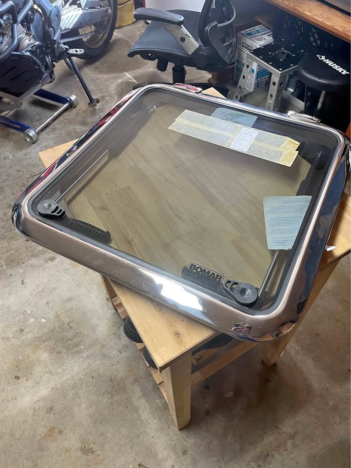 Bomar Stainless Marine Hatch 20.25 cutout NEW