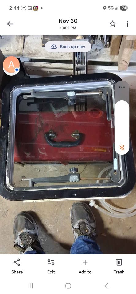 Bomar boat hatch