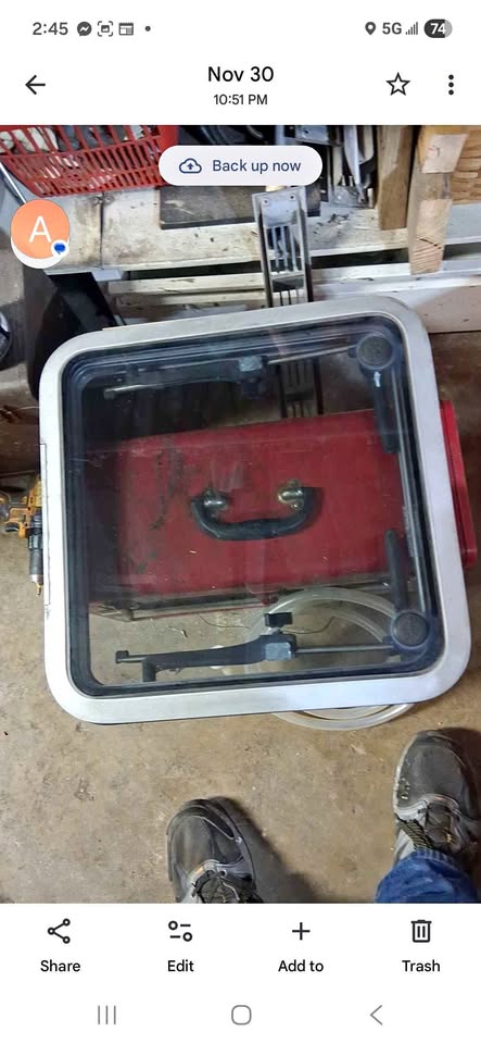 Bomar boat hatch