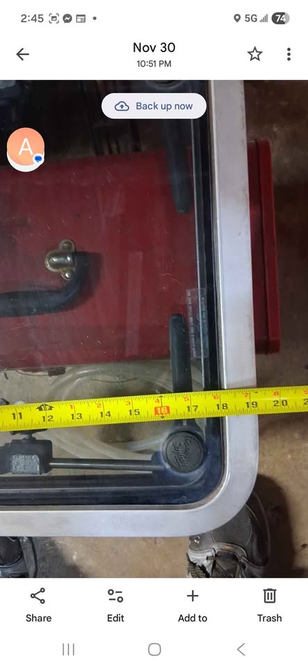 Bomar boat hatch