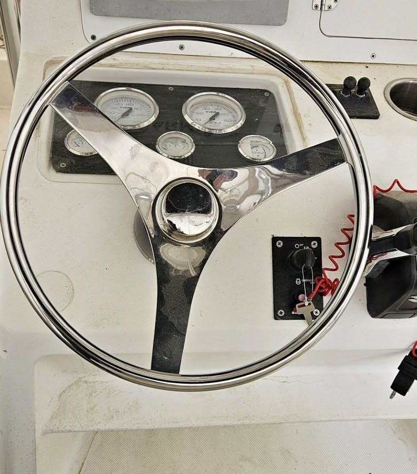 Boat Steering Wheel, Stainless