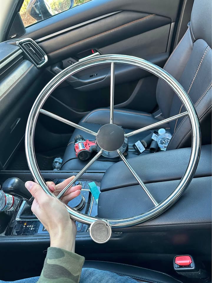 boat steering wheel