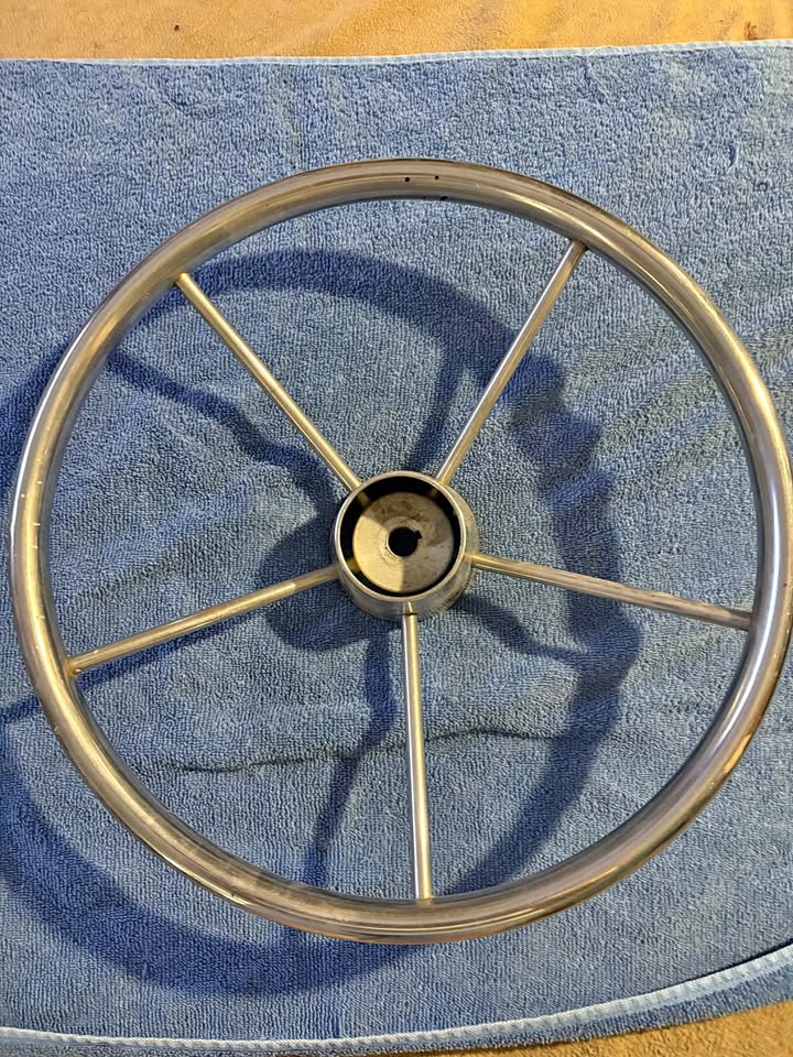 Stainless Steel Boat Wheel
