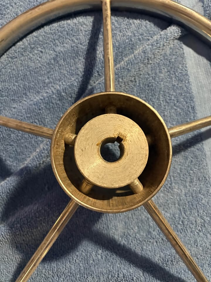 Stainless Steel Boat Wheel
