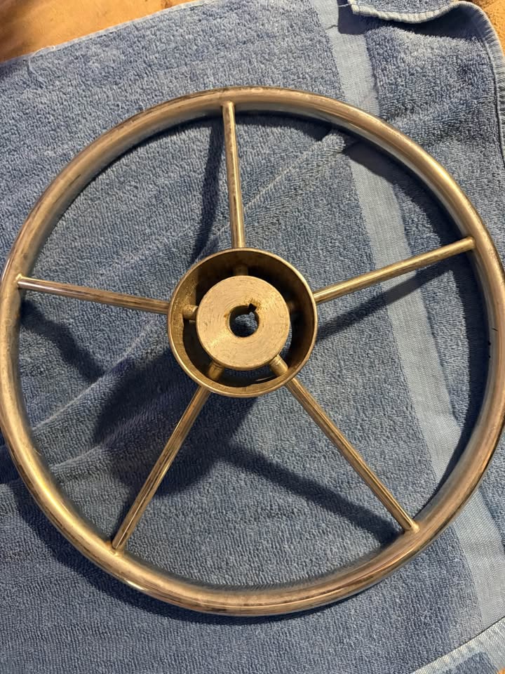 Stainless Steel Boat Wheel