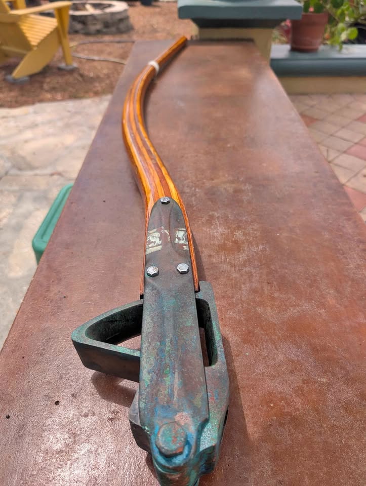 Teak sailboat Tiller