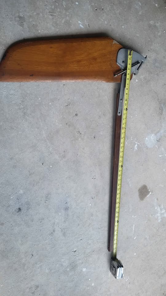 Rudder and tiller for MiniFish sailboat