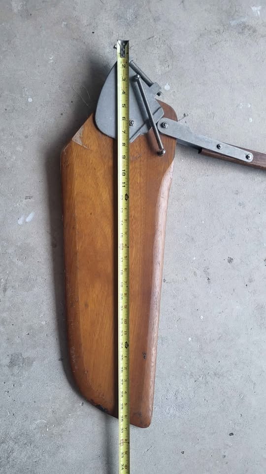 Rudder and tiller for MiniFish sailboat