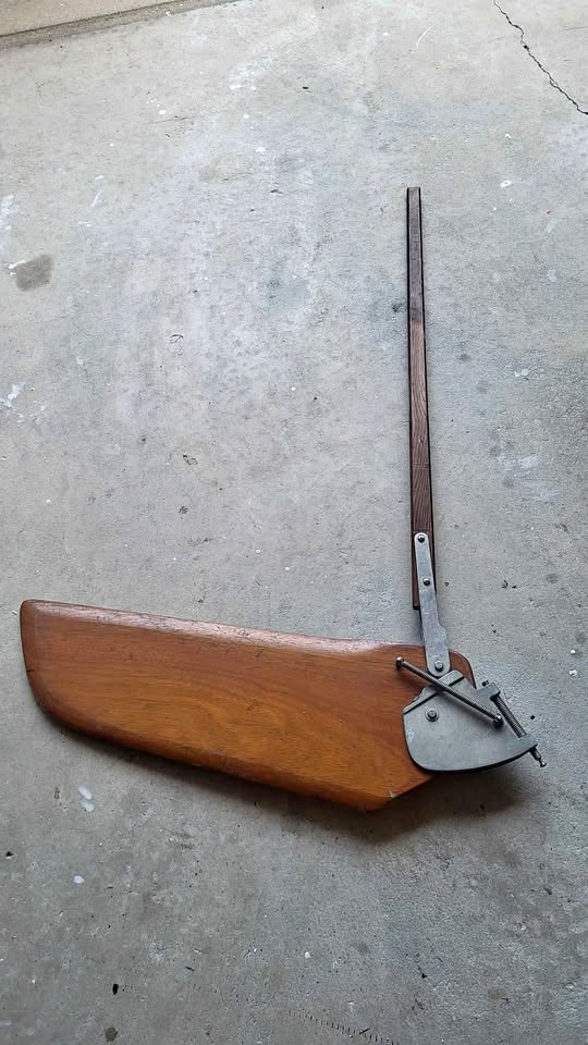 Rudder and tiller for MiniFish sailboat