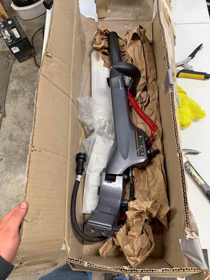 70-90 Yamaha tiller handle with controls