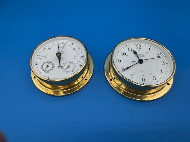 Weems & Plath Admiral Quartz Clock – Model 290500