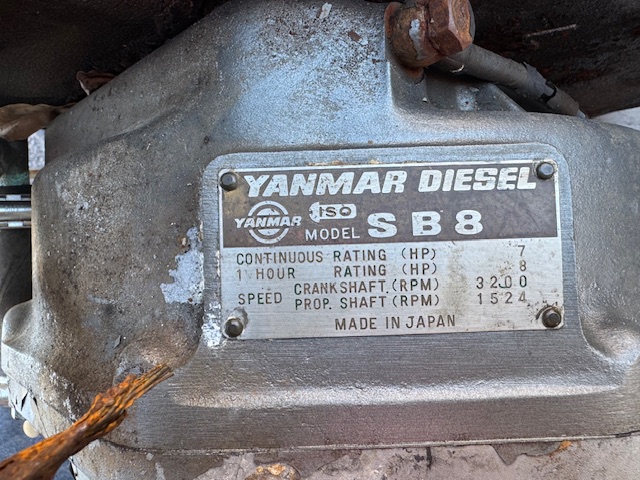 Sailboat YANMAR Diesel Inboard Engines
